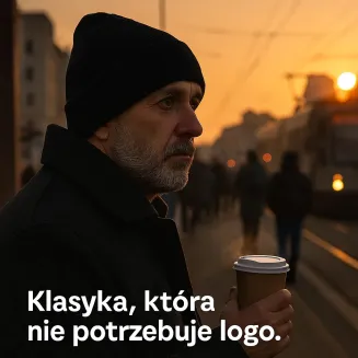 Wywijana Czapka Zimowa Męska Beanie W246A Czarna Gładka Polar Fashion - 3