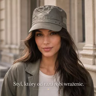 K48D Khaki Patrol Cap Cotton - 4
