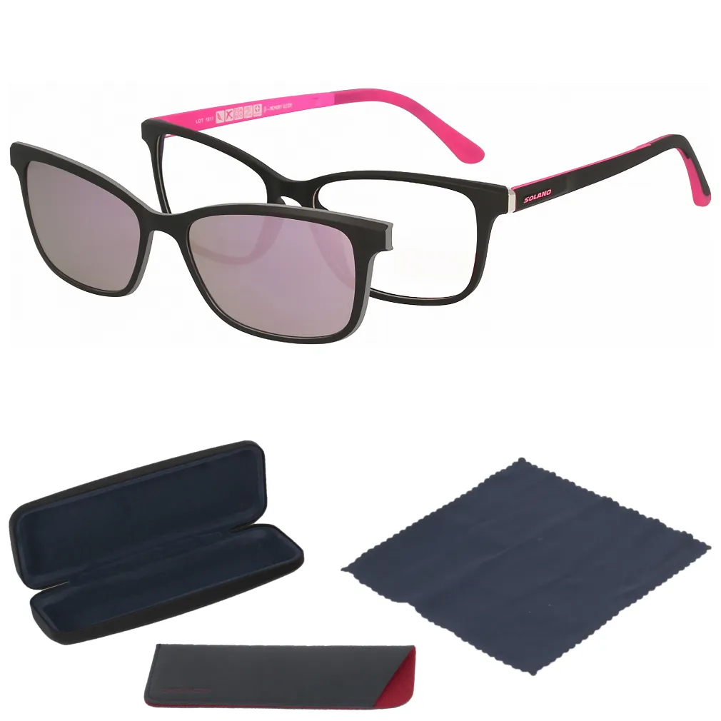 Solano CL30019B Oprawa korekcyjna z nakładką przeciwsłoneczną clip-on