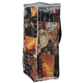 Impregnowana Torba zakupowa do wózka zakupowego 35L T4A z usztywnionym dnem - 2