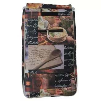 Impregnowana Torba zakupowa do wózka zakupowego 35L T4A z usztywnionym dnem - 3