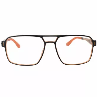 Okulary męskie clip-on Solano CL90288E granat pomarańcz polaryzacja UV400 - 5