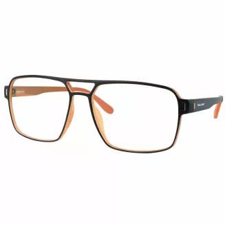 Okulary męskie clip-on Solano CL90288E granat pomarańcz polaryzacja UV400 - 3