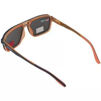 Okulary męskie clip-on Solano CL90288E granat pomarańcz polaryzacja UV400 - 7