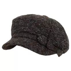 K76A Brown Fashionable Women'S Cotton Cap
