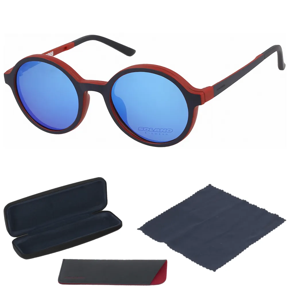 Solano CL50018A Oprawa korekcyjna z nakładką przeciwsłoneczną clip-on Junior