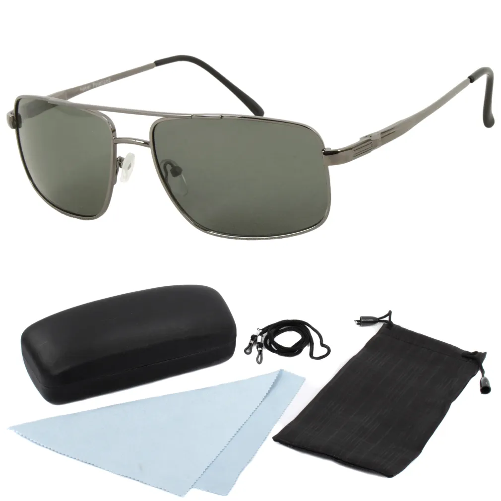 Polar Fashion MA1334 Zielone Polaryzacyjne Okulary Przeciwsłoneczne