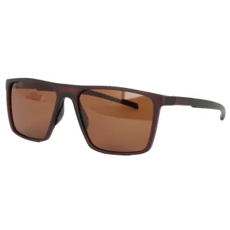 Polar Fashion P8526C2 Męskie Okulary Brązowe Matowe Polaryzacyjne UV400 - 2