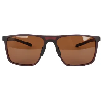 Polar Fashion P8526C2 Męskie Okulary Brązowe Matowe Polaryzacyjne UV400 - 4