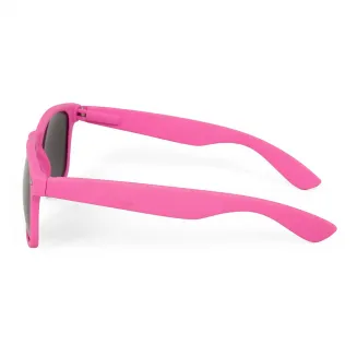 Sunglasses Polarized Wayfarer Nerd Pink Mat - 2