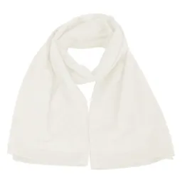 W405H Ecru Women'S Cashmere Scarf Smooth Scarf