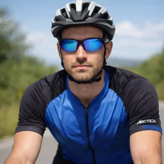 Okulary Rowerowe Męskie Polaryzacyjne Arctica S364A Sportowe REVO +ETUI - 3