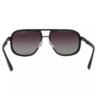 Okulary przeciwsłoneczne polaryzacyjne Solano SS21109A czarne szary gradient TAC - 5