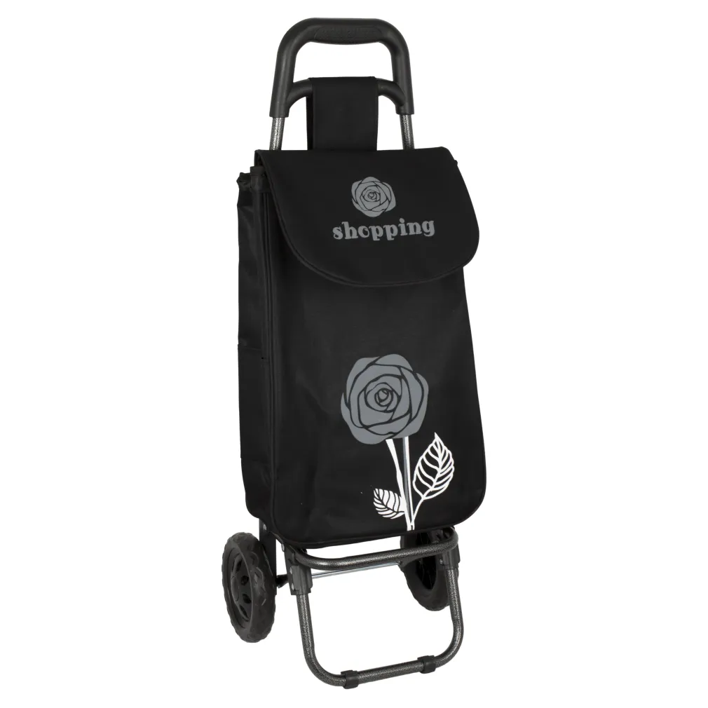 Shopping Bag On Wheels WZ322AC Two-Wheel Cart For Shopping Or Beach