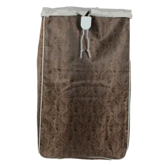 Torba WZ284BT 35L Brązowa z Roślinnym Wzorem na Wózek Zakupowy - 5