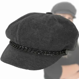 Kaszkiet Damski Jesień  Wiosna K291F Szarość która Inspiruje Polar Fashion