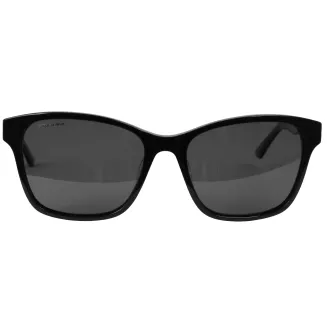 Damskie okulary polaryzacyjne czarne z burgundem szare soczewki Solano SS90207A - 2