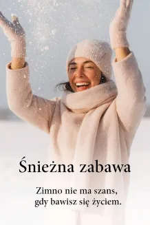 Ciepły Komplet Zimowy Polar Fashion – Różowa Czapka z Szalikiem W476C - 6