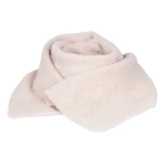 Ciepły Komplet Zimowy Polar Fashion – Różowa Czapka z Szalikiem W476C - 4