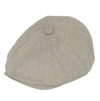 Kaszkiet męski cappuccino z bawełny K268E – Styl z charakterem | Polar Fashion - 2