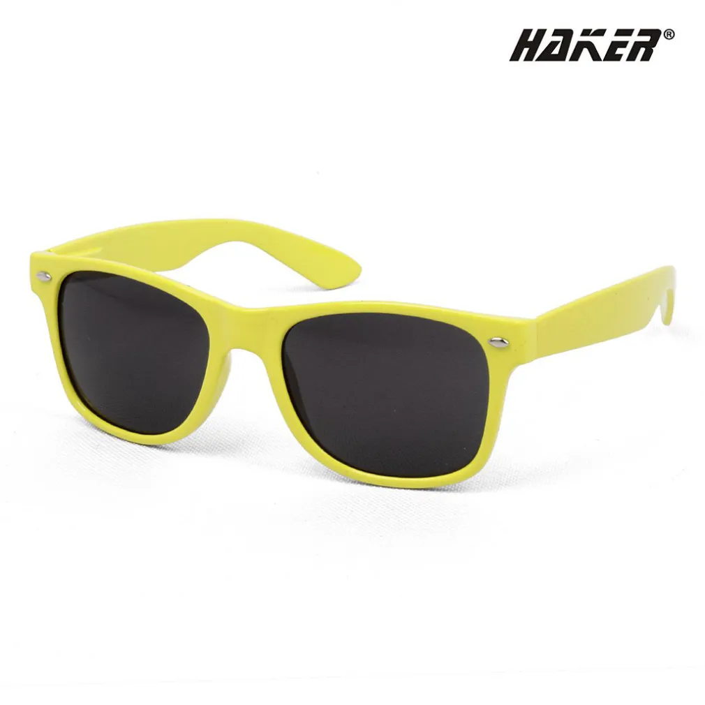 Wayfarer Nerd - Blues Brothers Yellow Classic Sunglasses