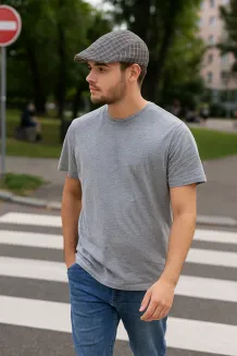 K164B Men'S Cotton Cap - 4