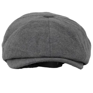 Ocieplany Kaszkiet Męski Popielaty K272C Styl Peaky Blinders Shelby - 3
