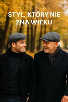 Ocieplany Kaszkiet Męski Popielaty K272C Styl Peaky Blinders Shelby - 10