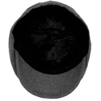 Ocieplany Kaszkiet Męski Popielaty K272C Styl Peaky Blinders Shelby - 7