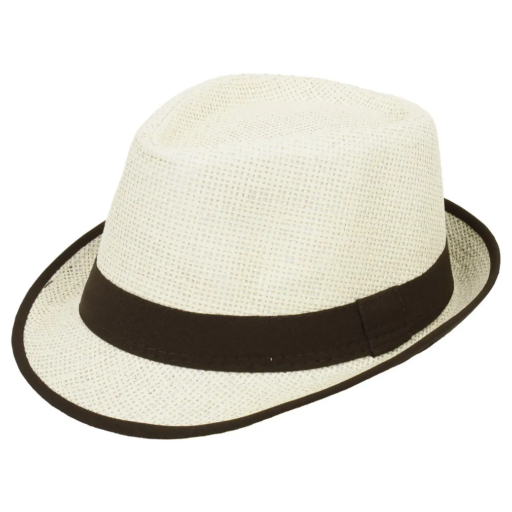 Kapelusz R135 z Brązowym Otokiem – Elegancja, Która Zatrzymuje Czas Polar Fashion