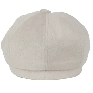 Kaszkiet Damski Beżowy K289 Polar Fashion – Stylowy Newsboy na Jesień - 3