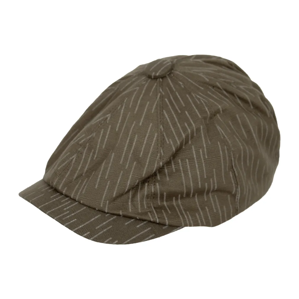 Brązowy kaszkiet męski bawełniany letnia czapka Peaky Blinders Shelby K225B