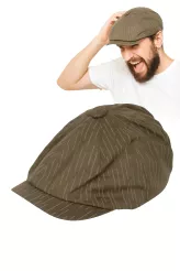 K225B Cap Men'S Flat Cap Cotton Peaky Blinders Shelby