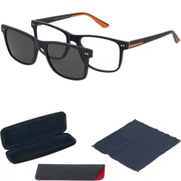 Okulary korekcyjne z nakładką polaryzacyjną Solano CL90220B Clip-On