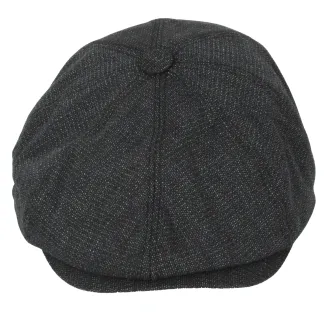 Kaszkiet męski Polar Fashion K268H –Grafitowy melanż z nutą odwagi - 3