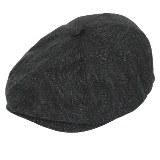 Kaszkiet męski Polar Fashion K268H –Grafitowy melanż z nutą odwagi - 2