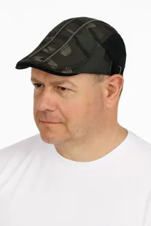 PolarFashion-Moro kaszkiet męski bawełniany letni z regulacją-K189D - 4