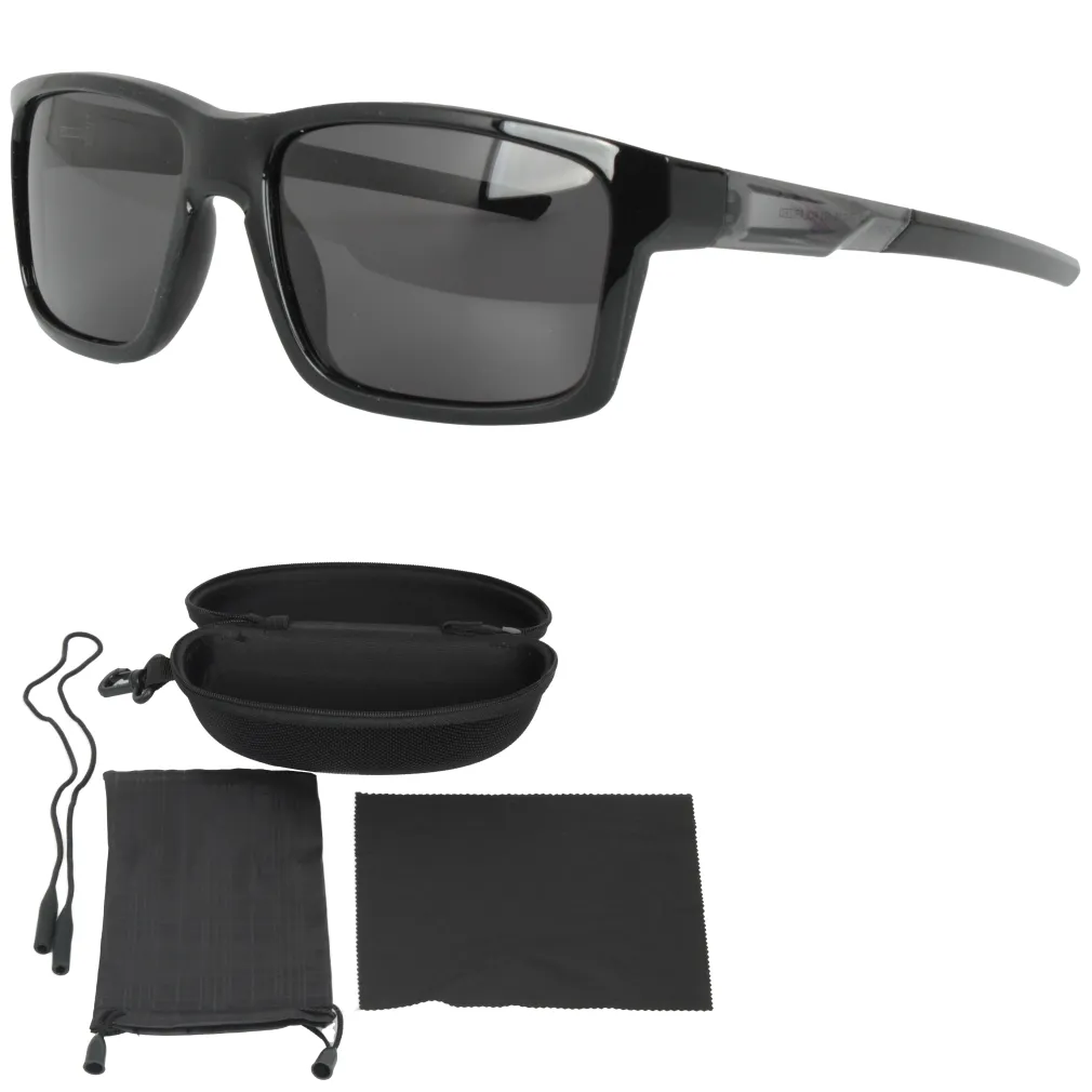 Męskie Okulary Polaryzacyjne Czarne UV400 Polar Fashion P8171C3