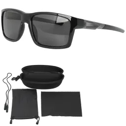 Męskie Okulary Polaryzacyjne Czarne UV400 Polar Fashion P8171C3