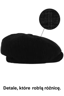 Kaszkiet Męski Peaky Blinders K277D  Ocieplany SHELBY PolarFashion - 4