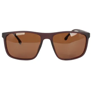 Męskie Okulary Polar Fashion P8169C2 Brązowe Polaryzacyjne | Od Ręki! - 4