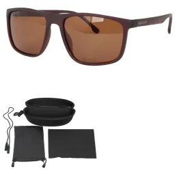 Męskie Okulary Polar Fashion P8169C2 Brązowe Polaryzacyjne | Od Ręki!