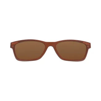 NAKŁADKA NA OKULARY SOLANO SC-90007C BRĄZOWA