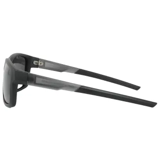 Męskie Okulary Przeciwsłoneczne Polaryzacyjne Czarne  Matowe UV400 P8171C1 - 2