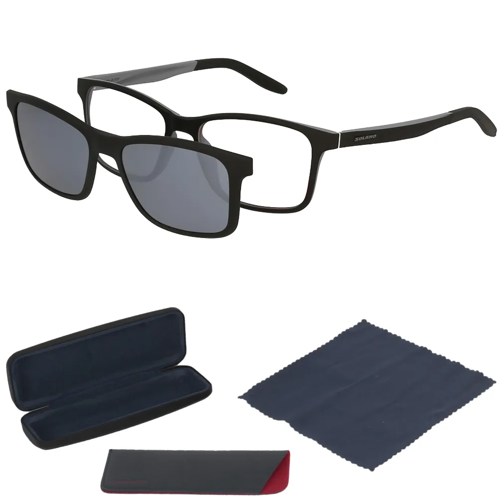 Solano CL30021C Oprawa korekcyjna z nakładką przeciwsłoneczną clip-on