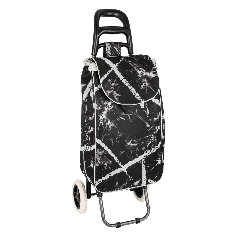 Shopping Bag On Wheels WZ399AC Two-Wheel Cart For Shopping Or Beach