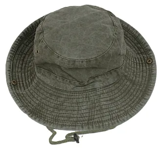 Kapelusz Letni R244D Zielony Dla Niej i Dla Niego Styl Ochrona PolarFashion - 5