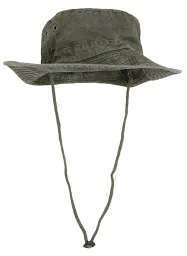 Kapelusz Letni R244D Zielony Dla Niej i Dla Niego Styl Ochrona PolarFashion
