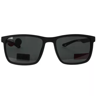 Czarne okulary męskie Solano CL90284A z nakładką clip-on polaryzacja - 3