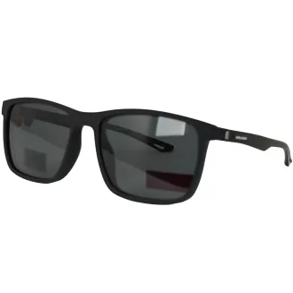 Czarne okulary męskie Solano CL90284A z nakładką clip-on polaryzacja - 5